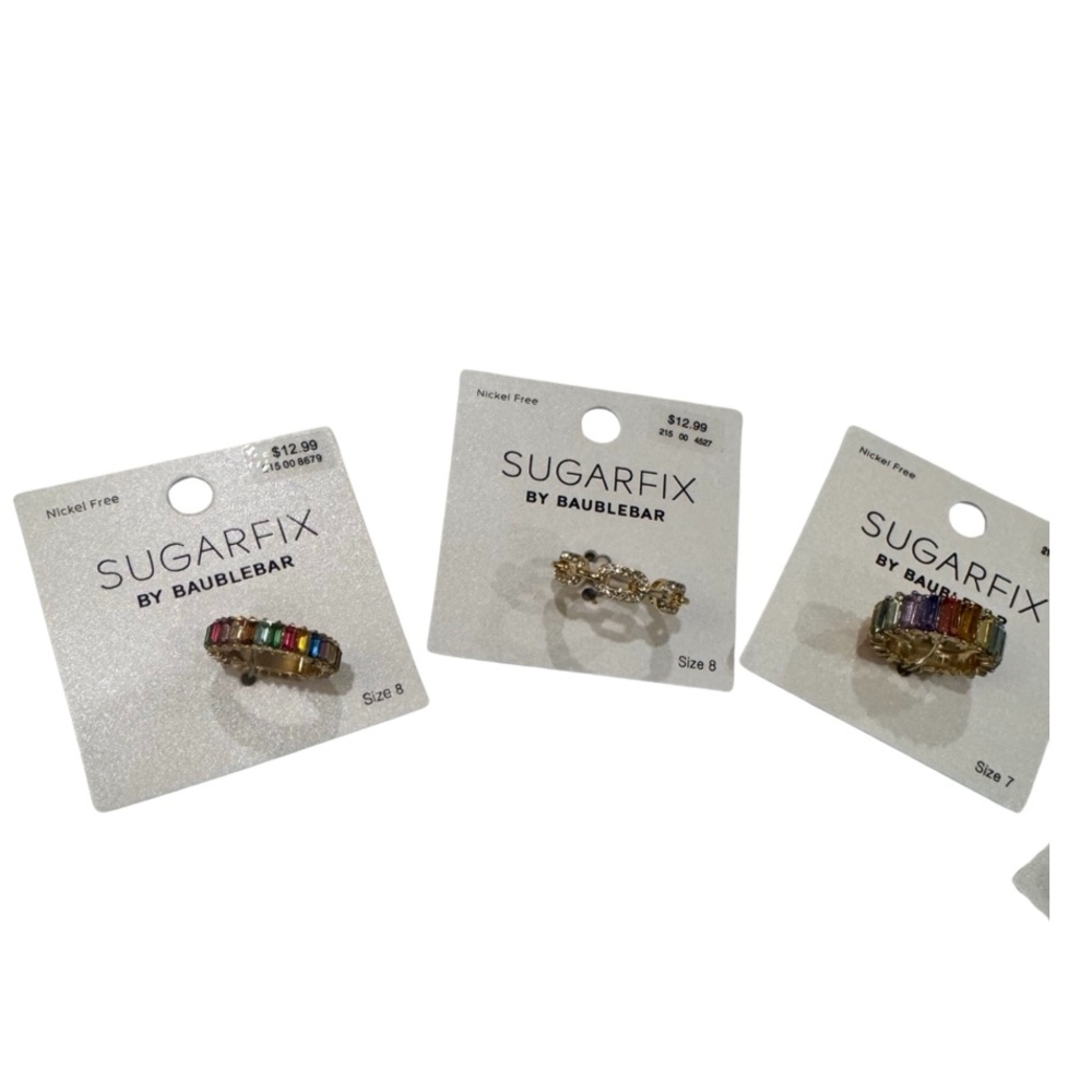 SUGARFIX by BaubleBar Assorted Rings - Set of 4 - Picture 6 of 7